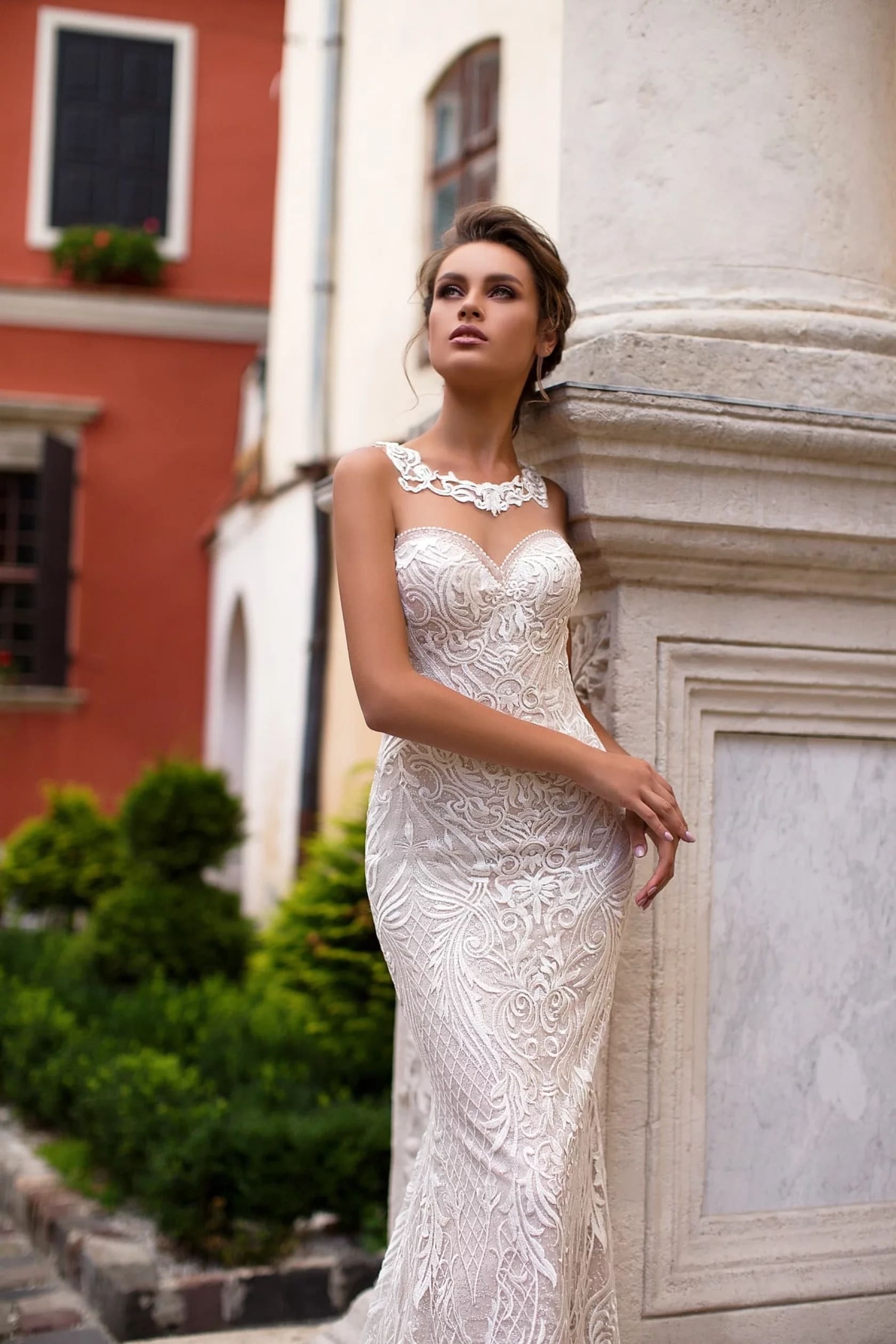 Vestido de novia Arusha de pollardi