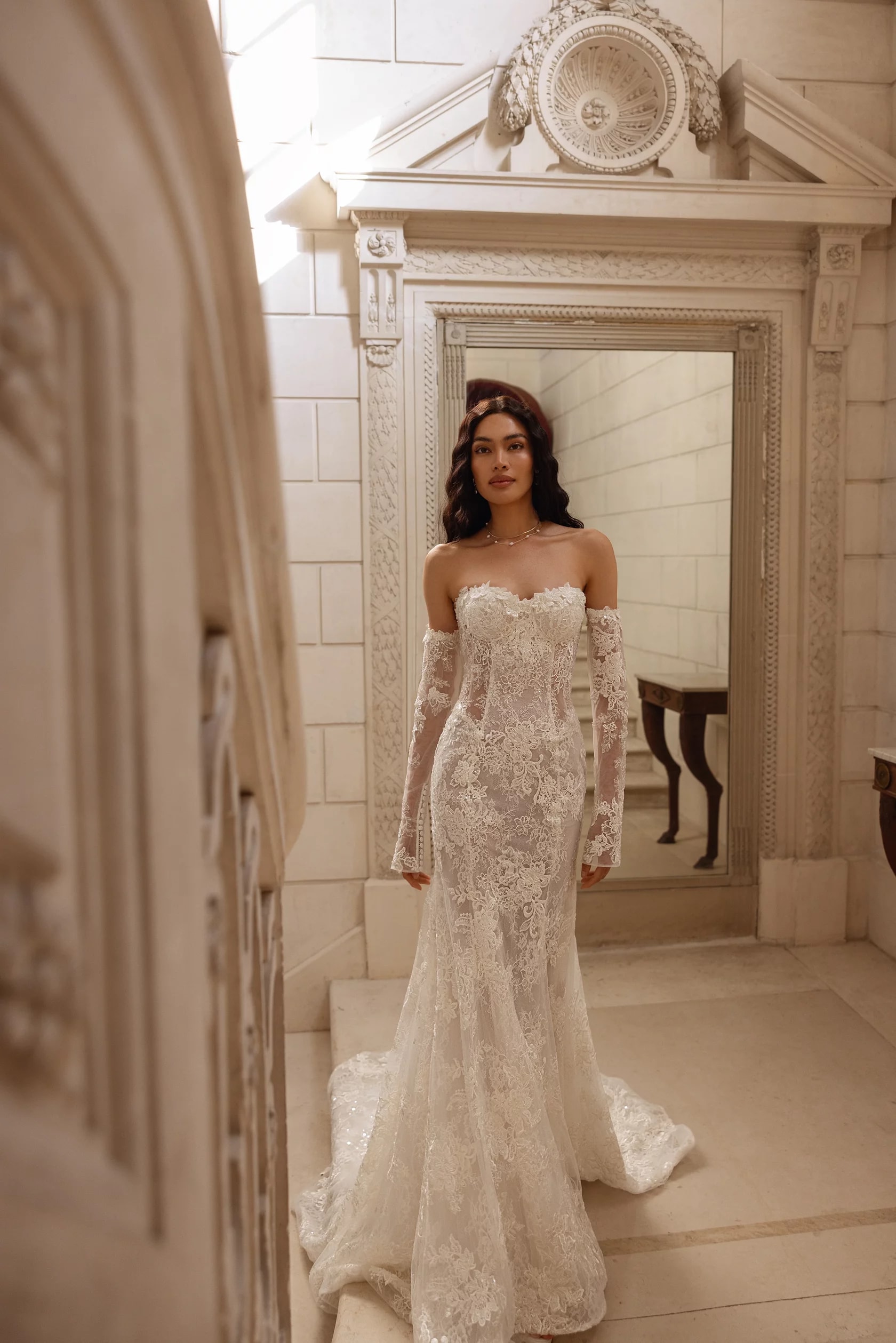 Vestido de novia Dareia de tinavalerdi