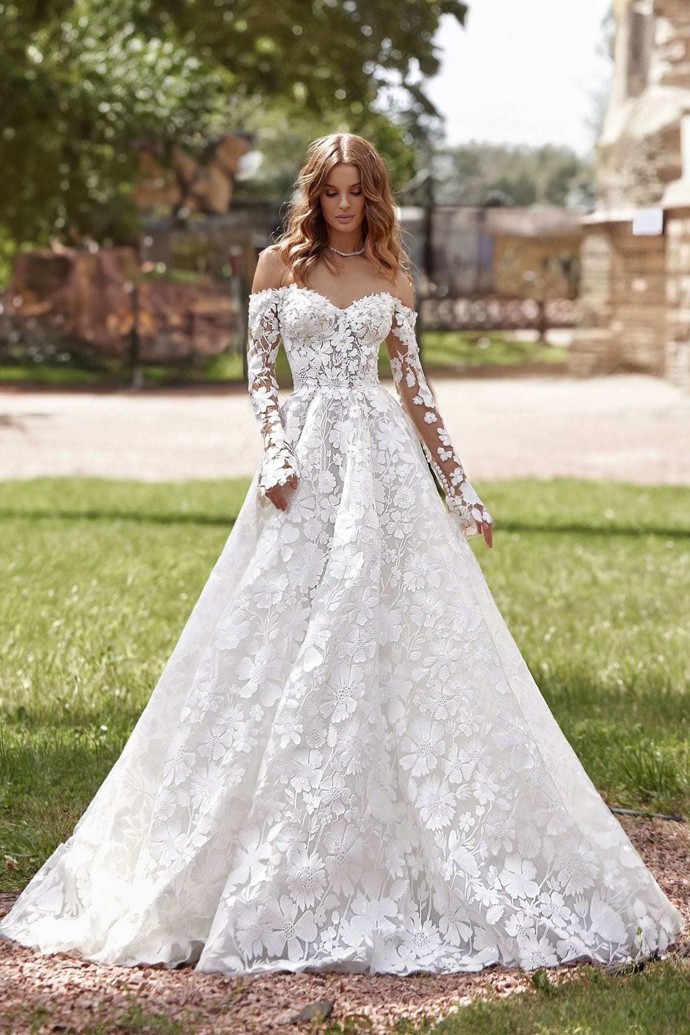 Vestido de novia Doris de oksanamukha