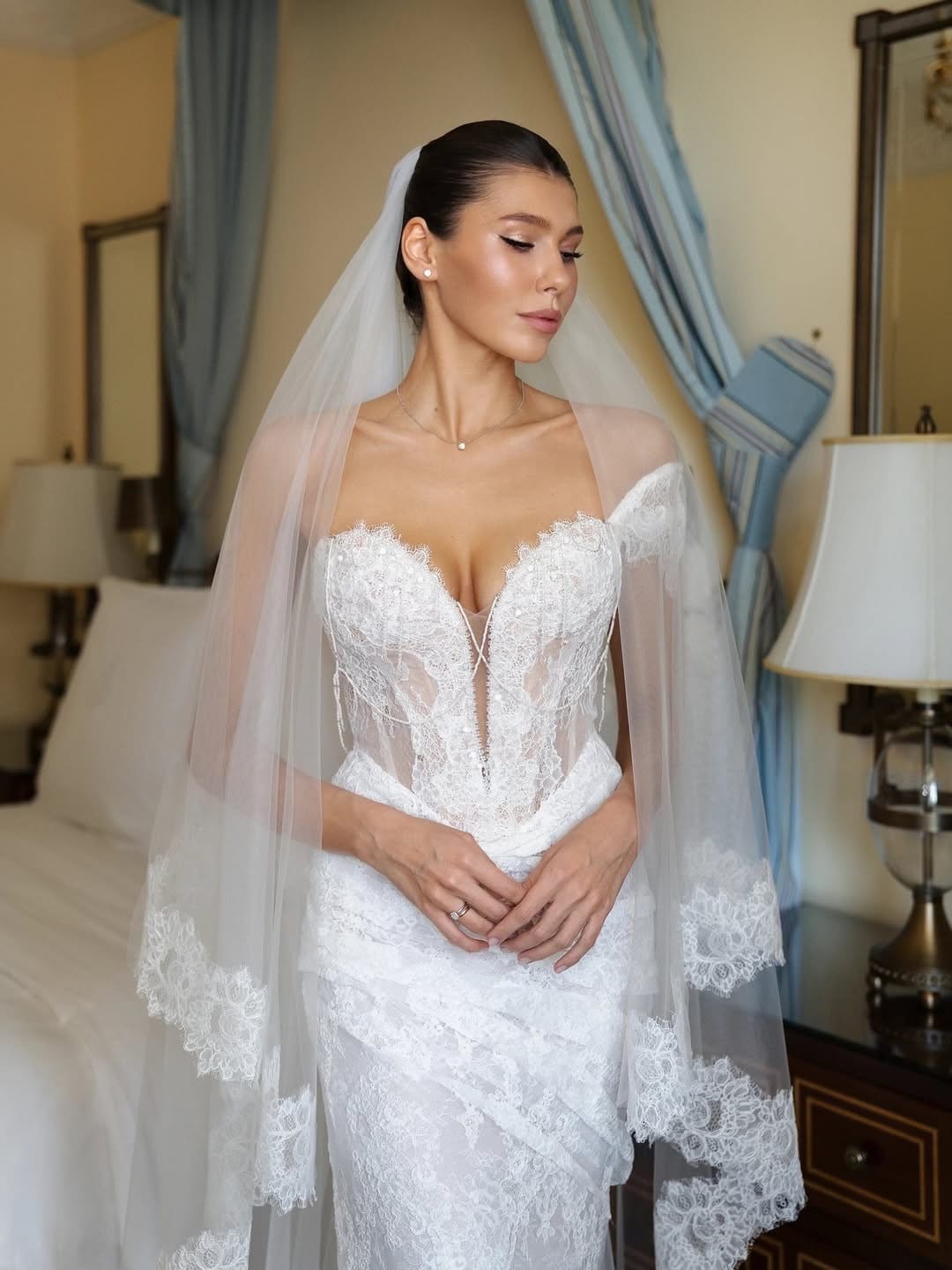 Vestido de novia Korall largo de raraavis