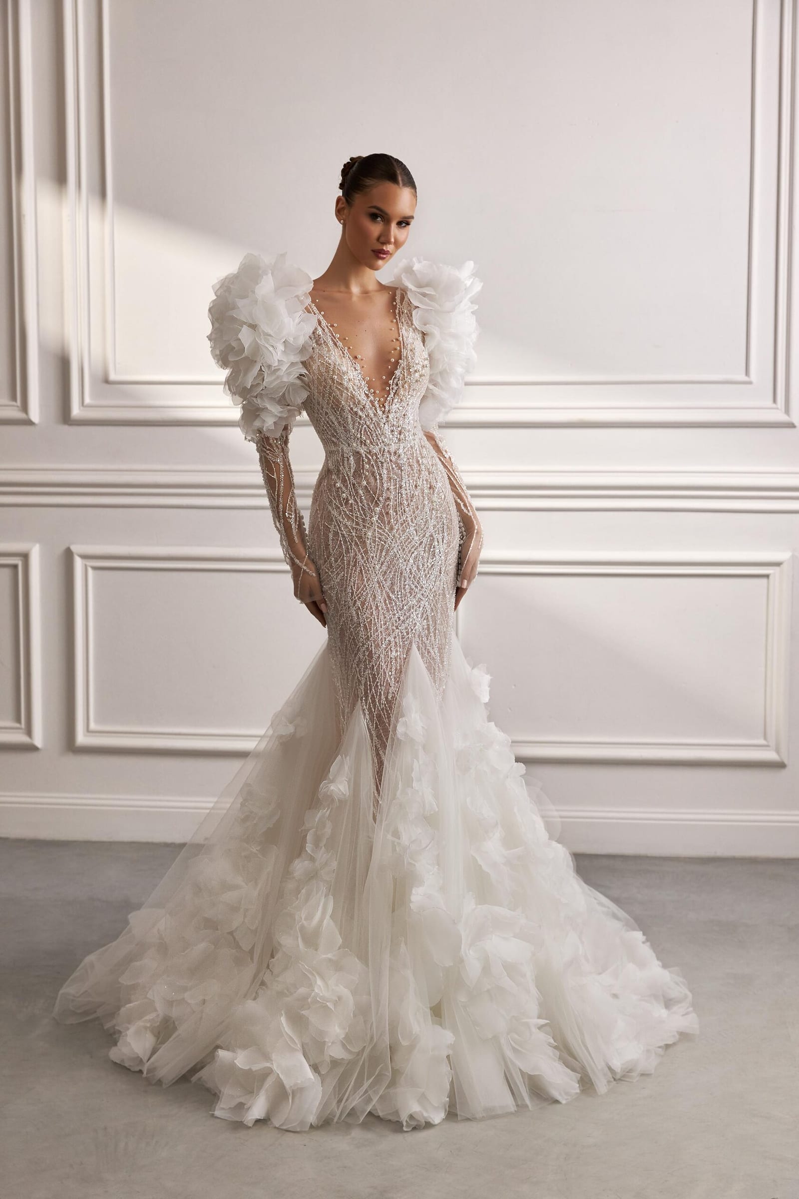 Vestido de novia Paula de oksanamukha