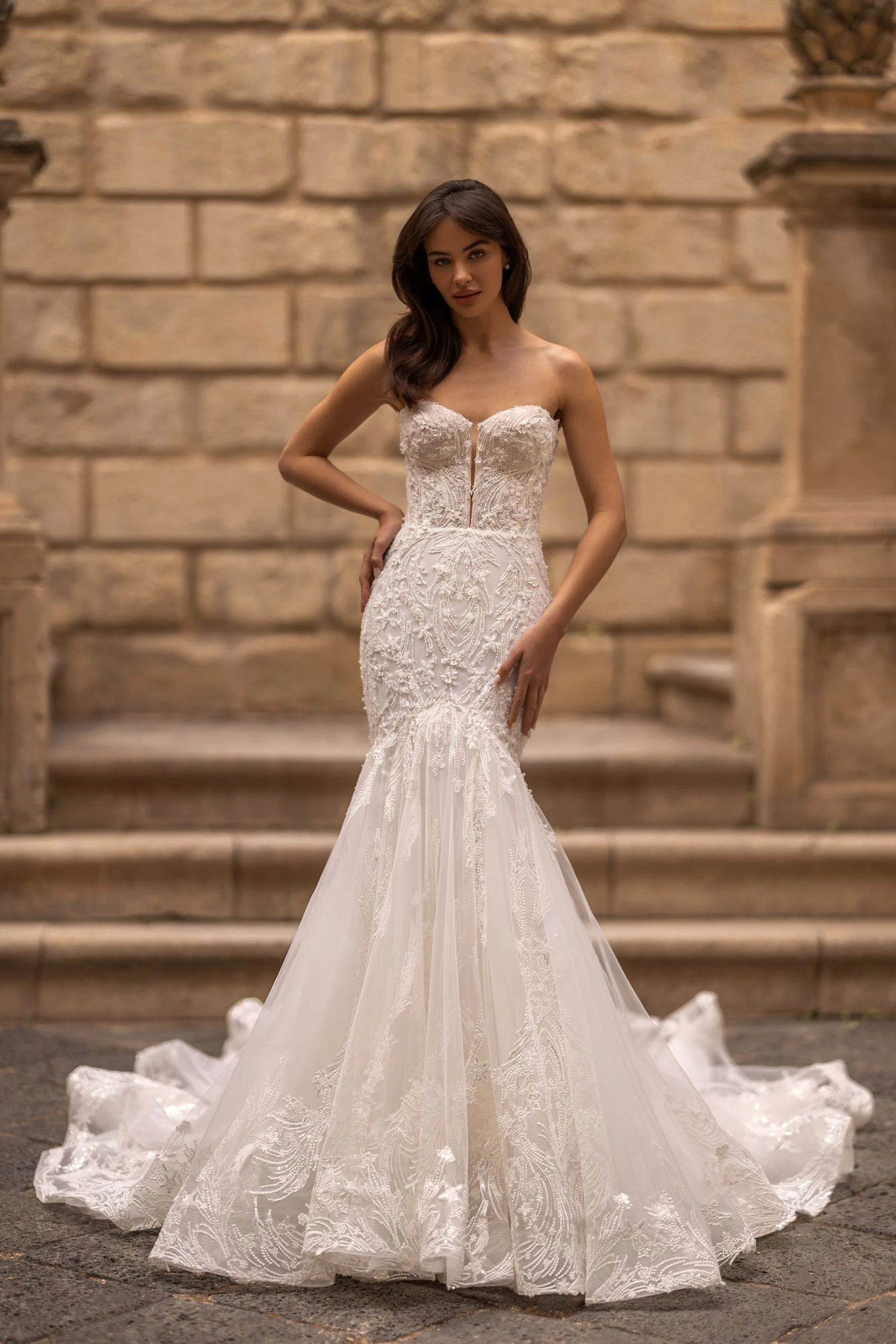 Vestido de novia Boudika de pollardi