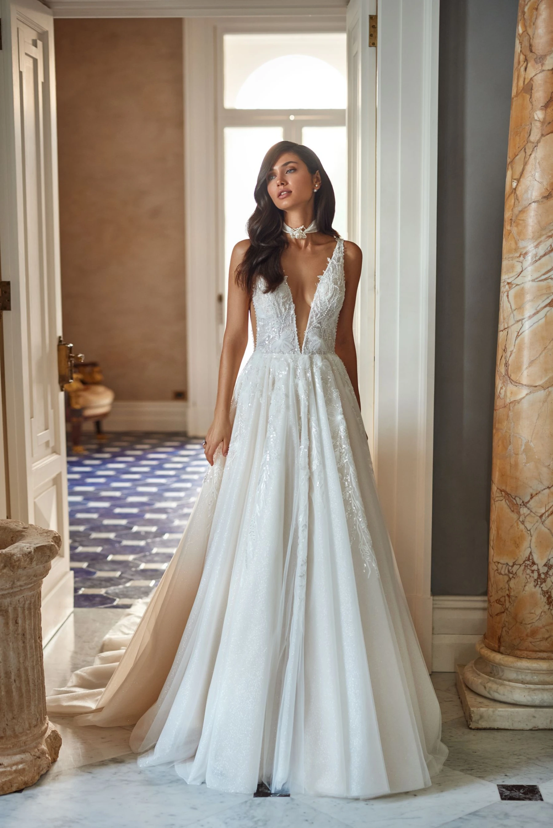 Vestido de novia Iksanta de pollardi