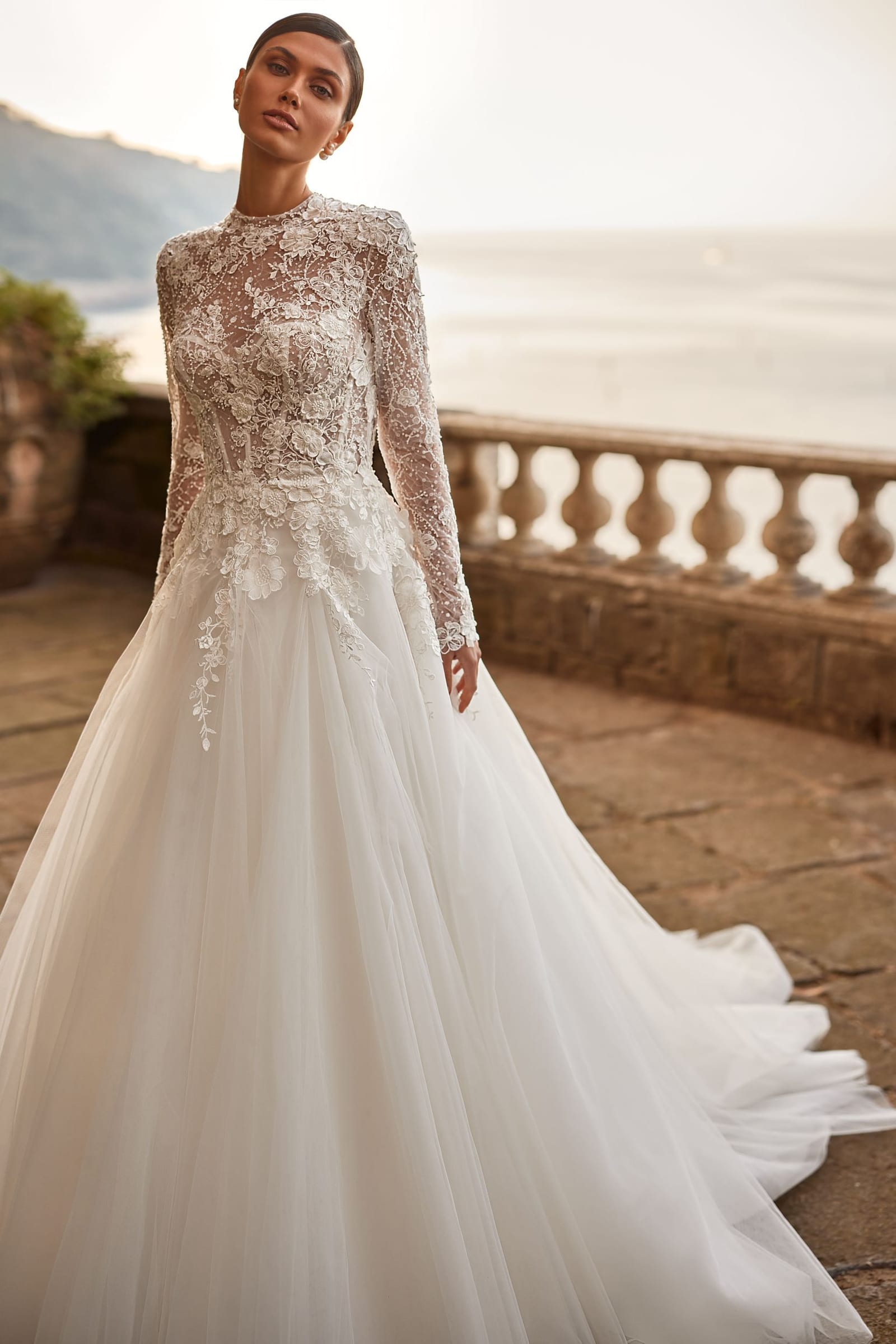 Vestido de novia Klassa de pollardi