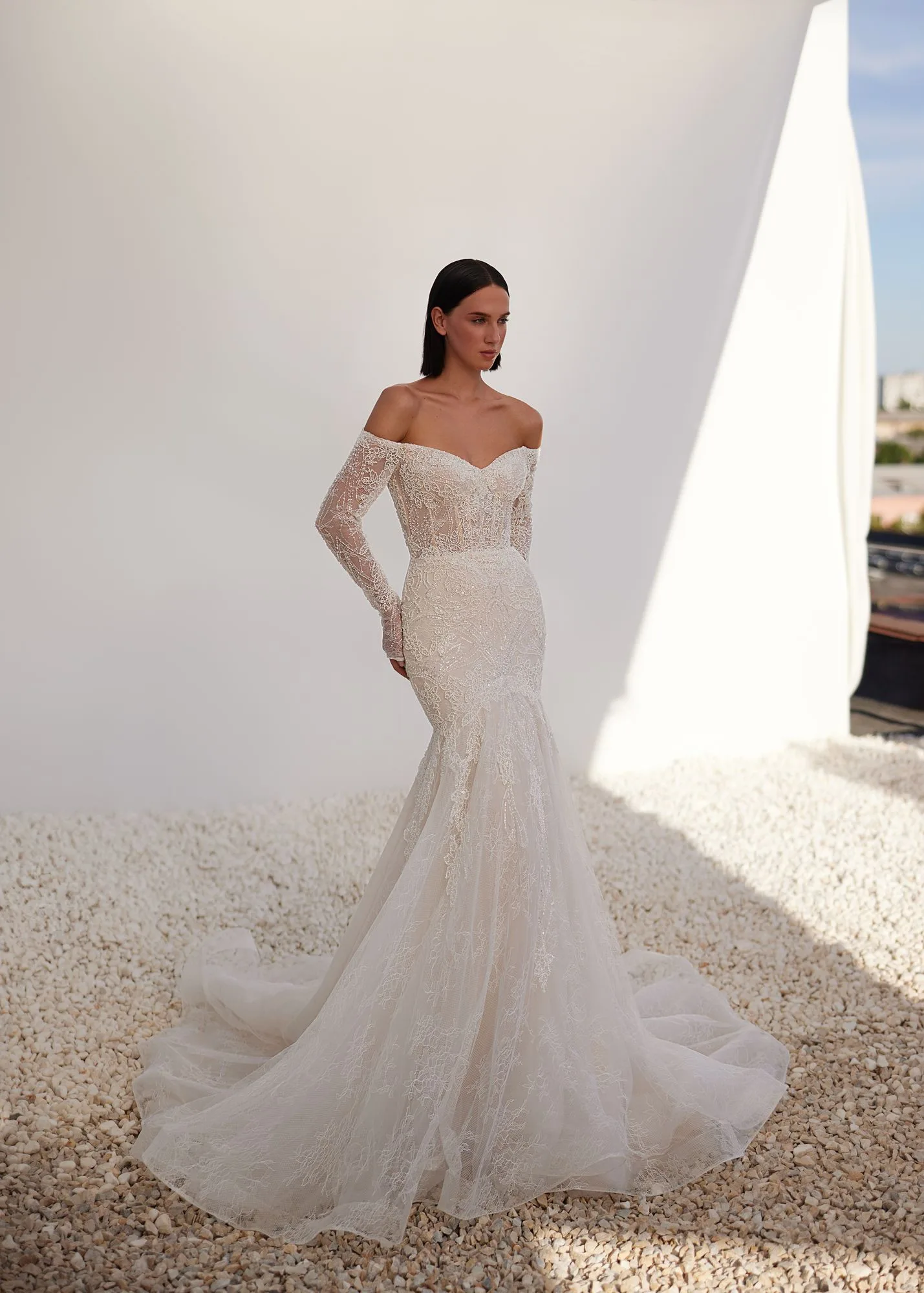 Vestido de novia Marble de Pollardi