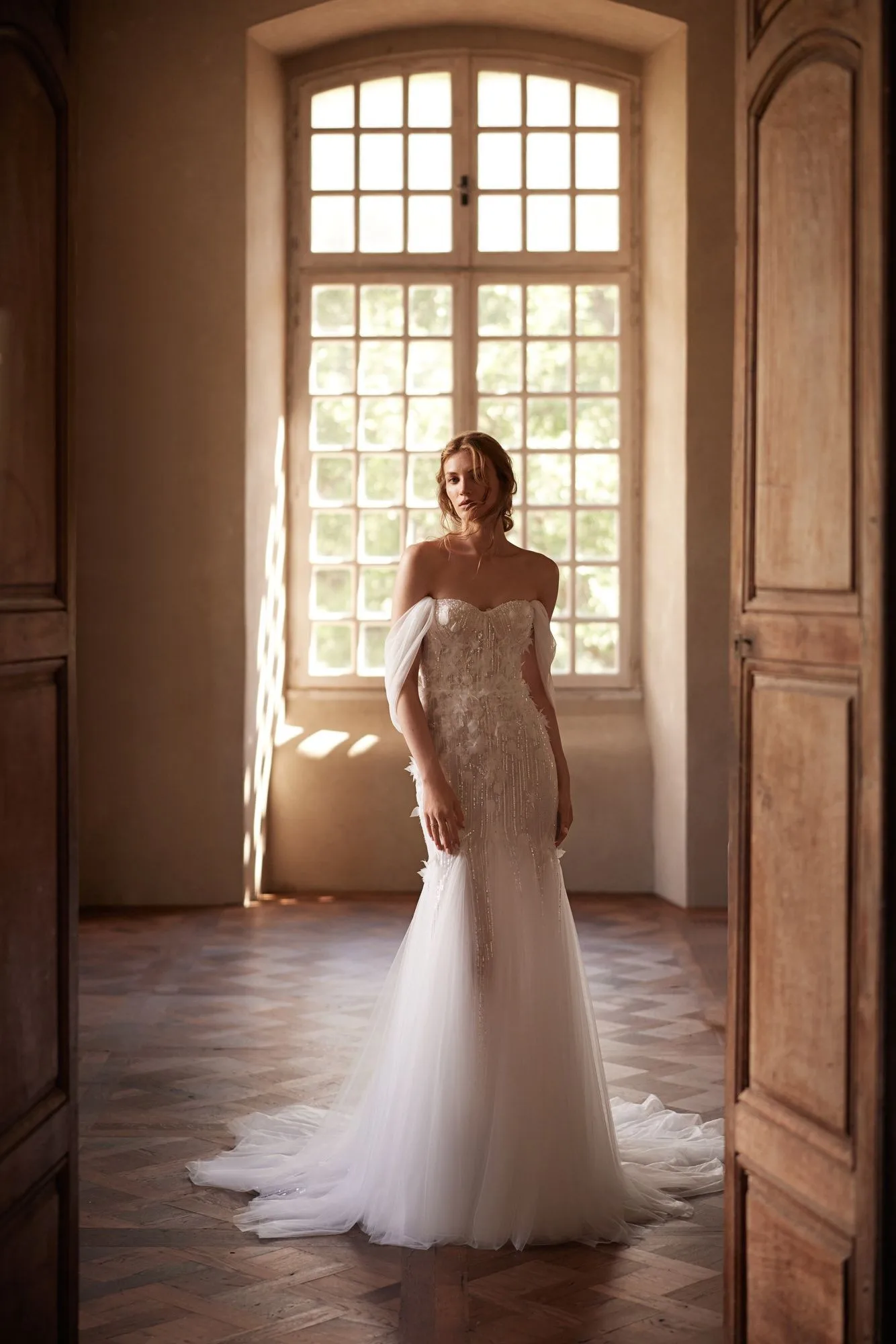 Vestido de novia Nerine de Pollardi