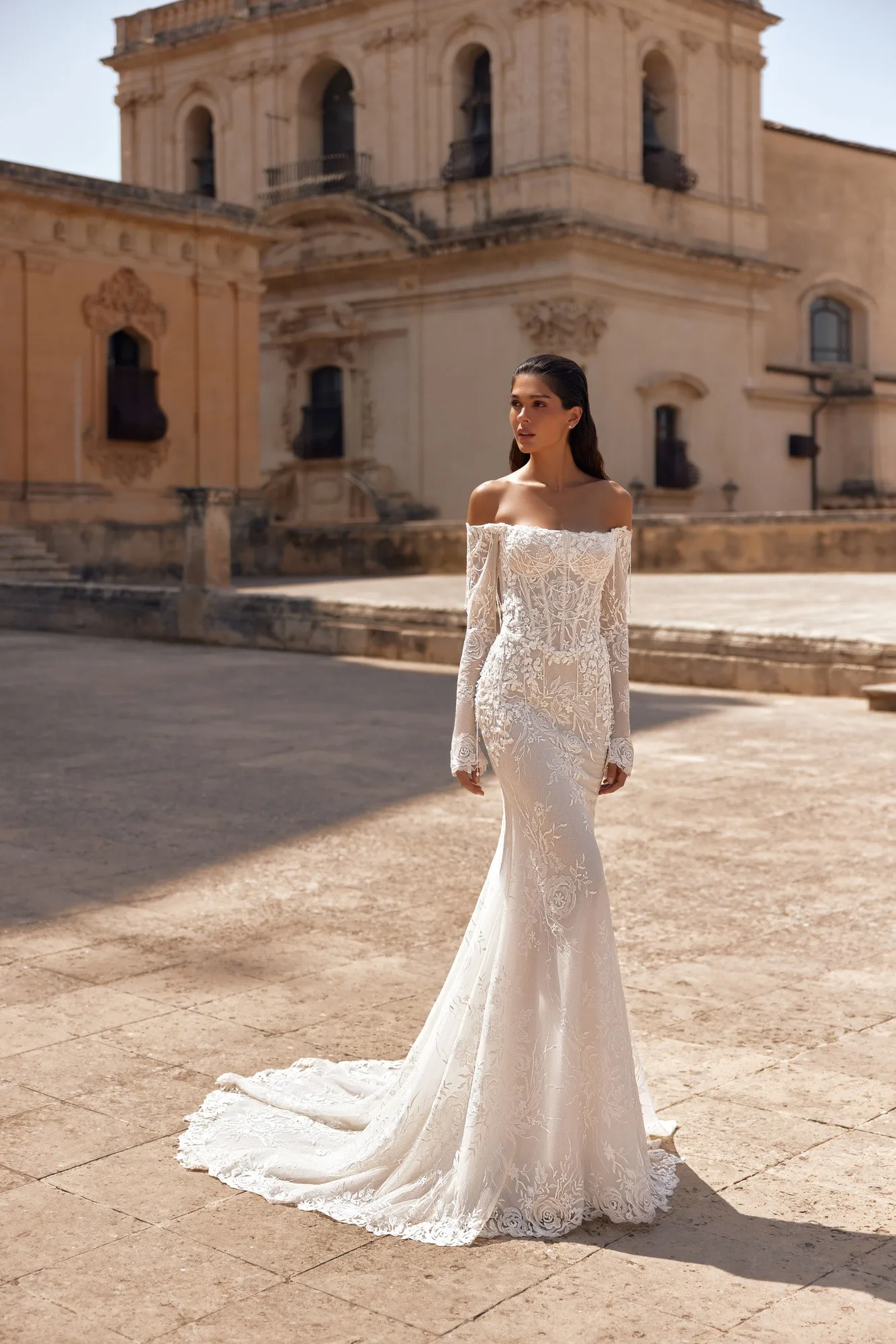 Vestido de novia Ravaya de Pollardi