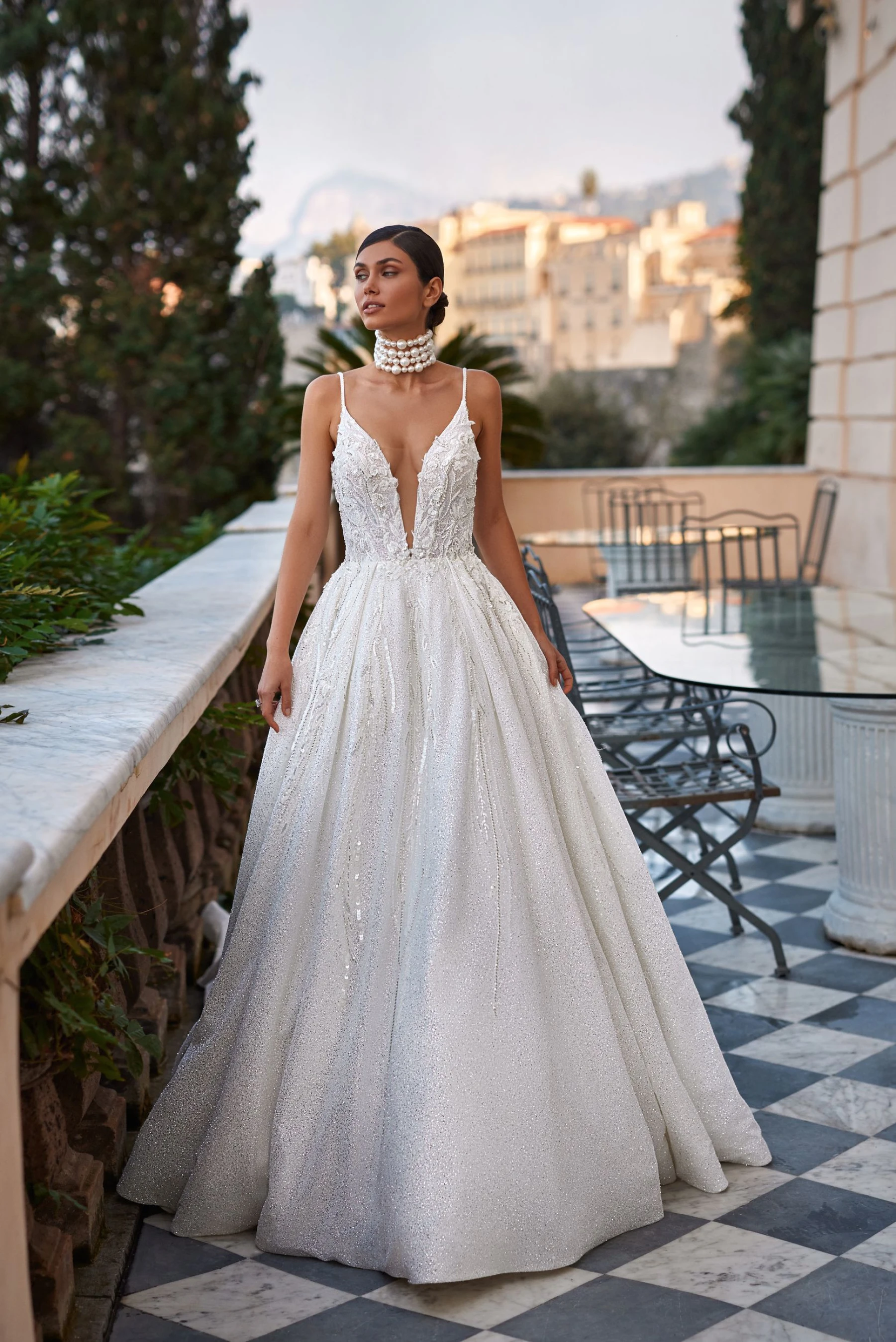 Vestido de novia Sepress de pollardi