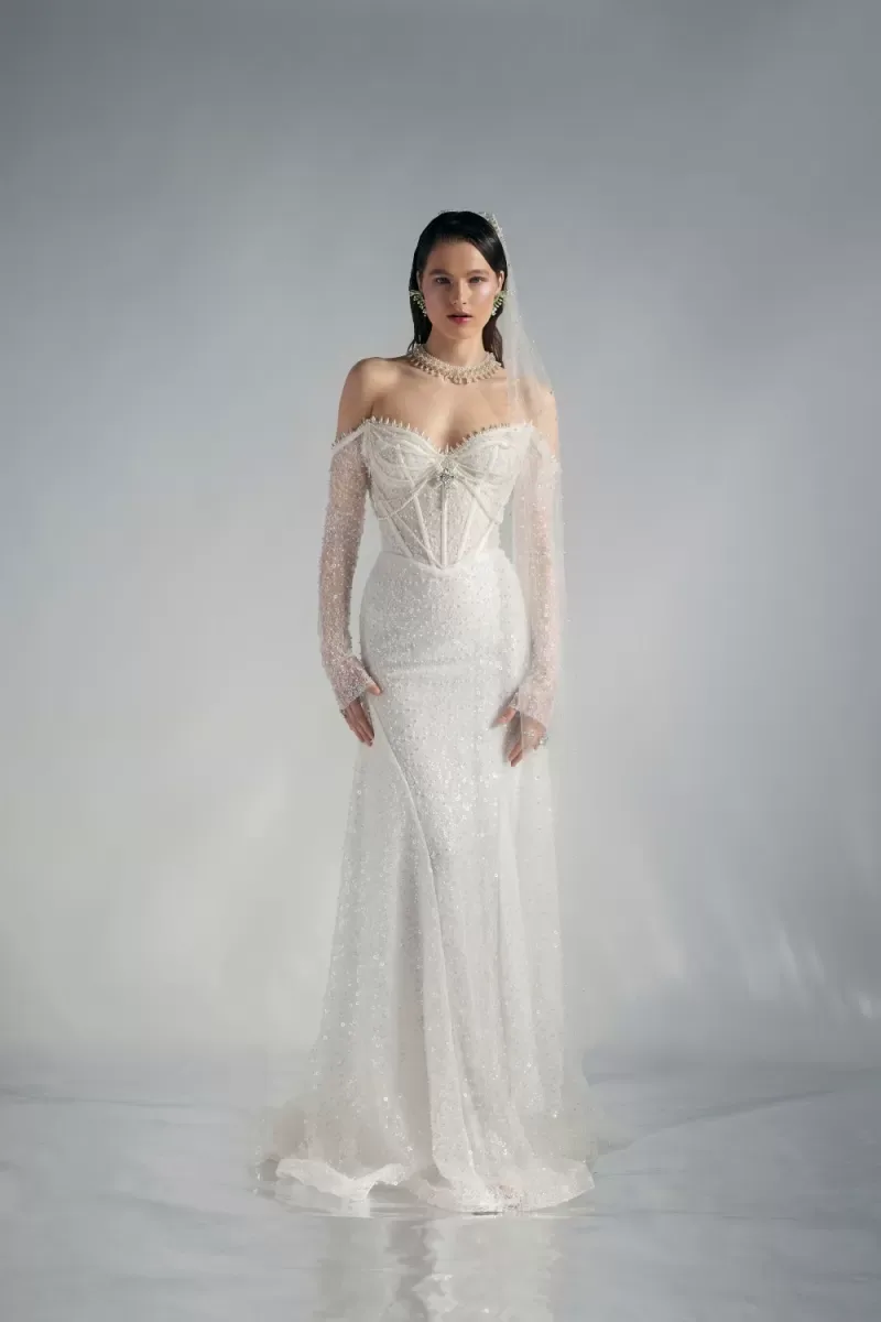 Vestido de novia Poisson de Rara Avis