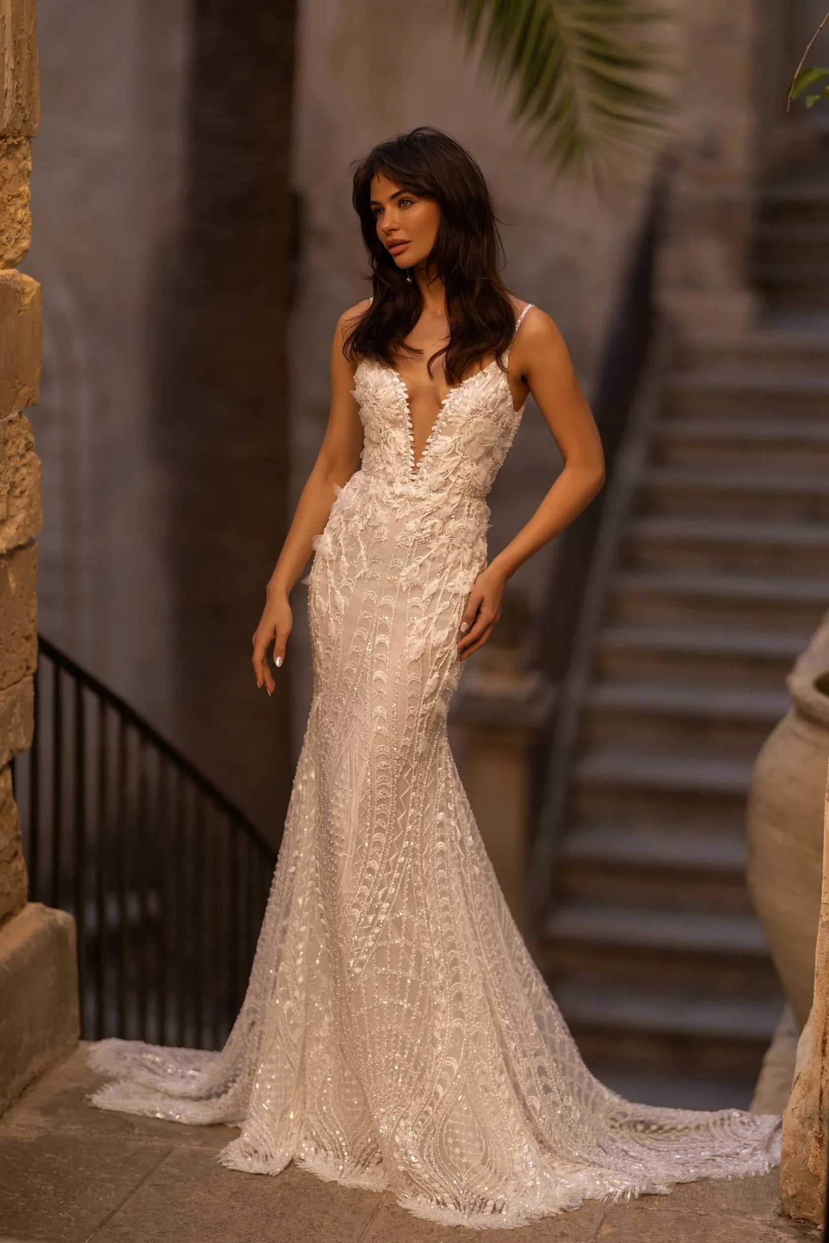 Vestido de novia Reichel de pollardi