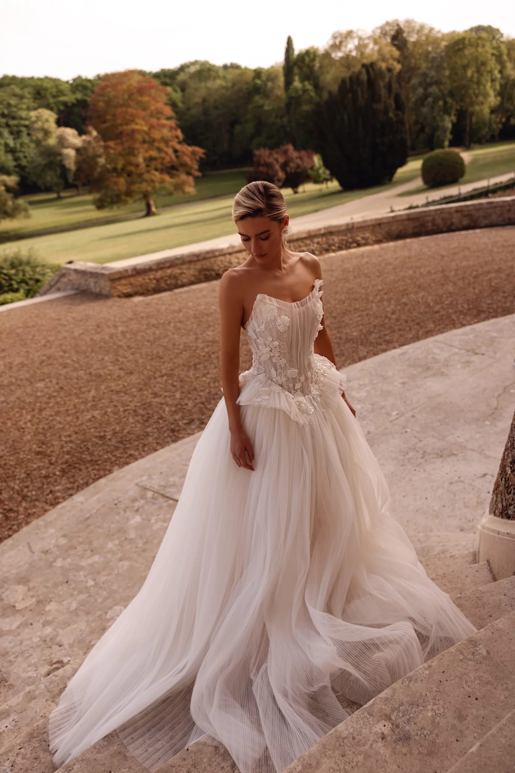 Vestido de novia Sanaz de tinavalerdi