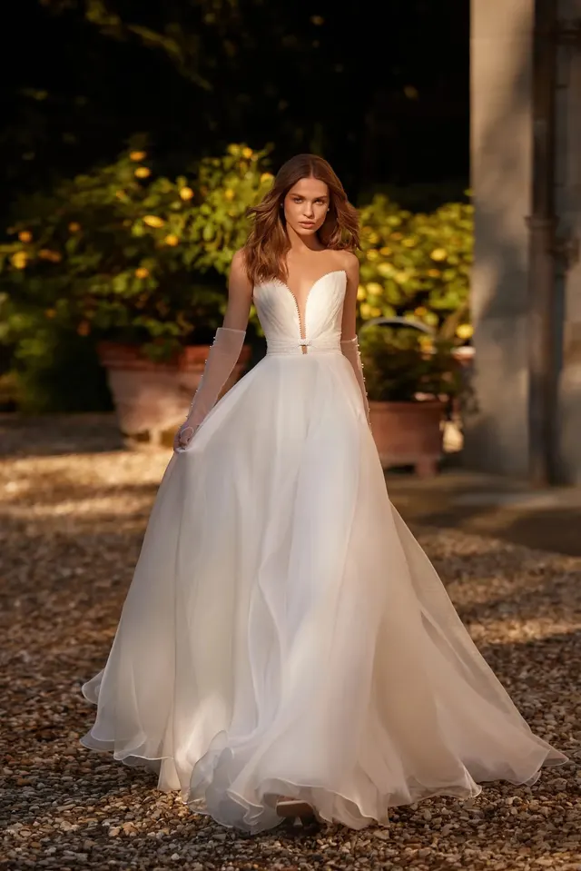 Vestido de novia Arrosa de pollardi