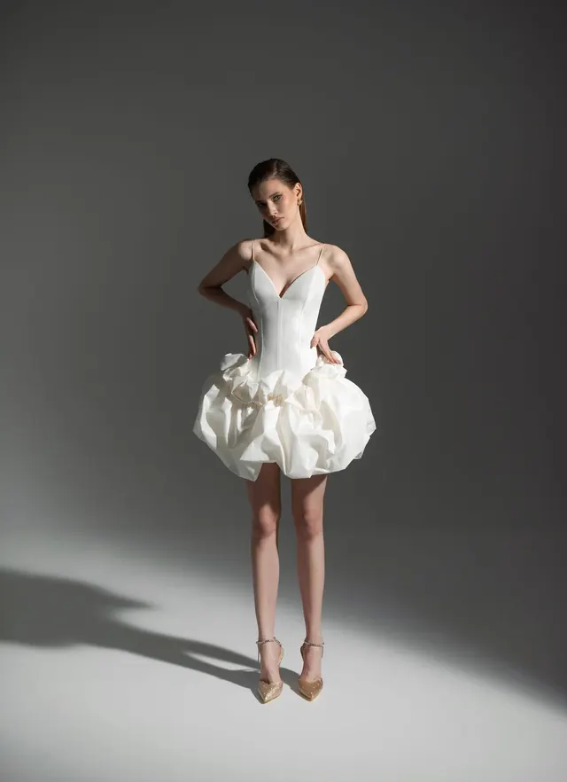 Vestido de novia Cloe de ave