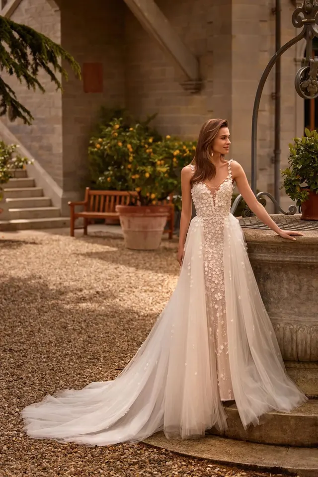 Vestido de novia Geranissa de pollardi
