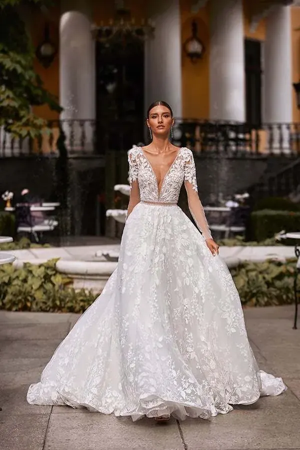 Vestido de novia Lina de katycorso