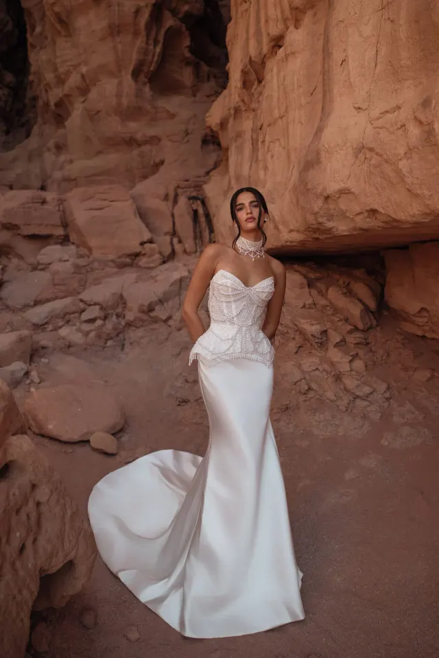 Vestido de novia Yara de Katy Corso