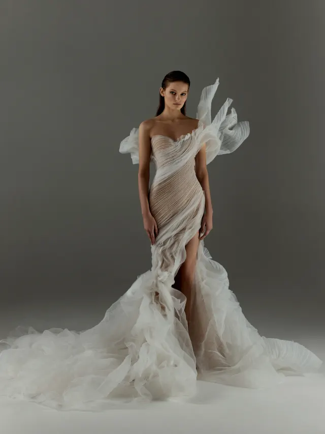 Vestido de novia Nika de lanamarinenko