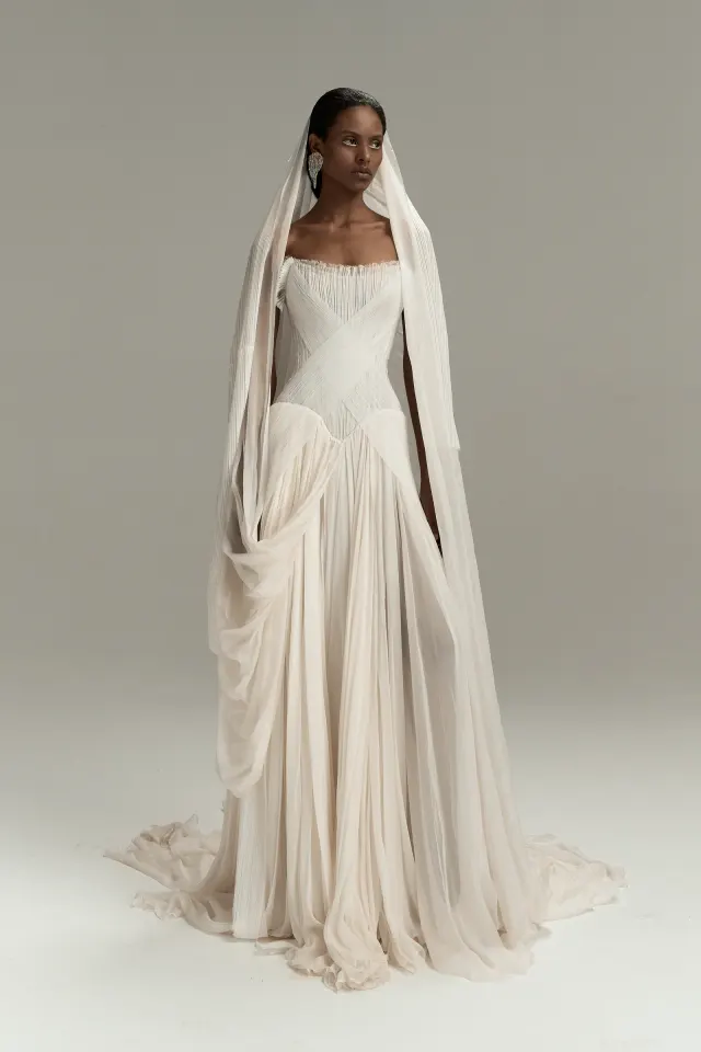 Vestido de novia Zendaya de lanamarinenko