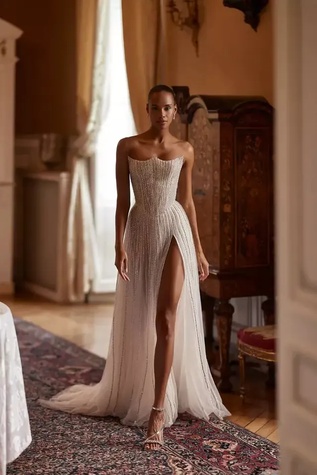 Vestido de novia Louise Romanzo de julievino