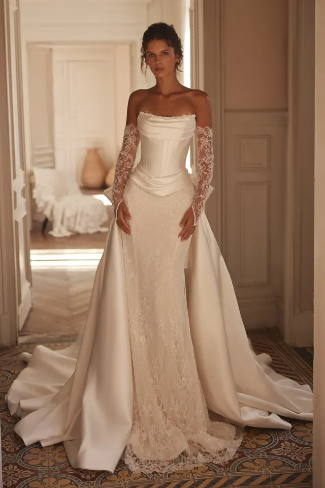 Vestido de novia Bijou Conjunto de lucesposa