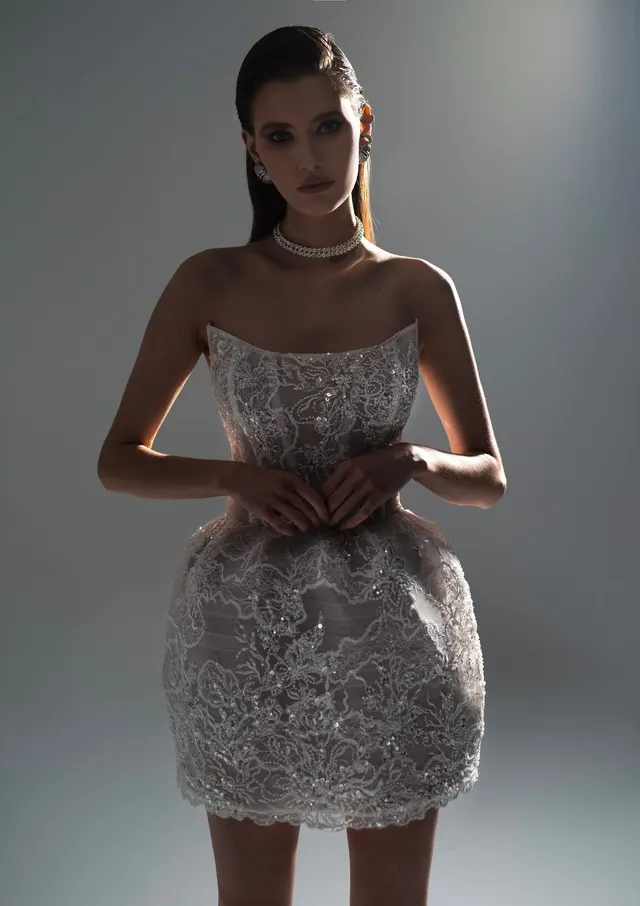 Vestido de novia Lulú de ave