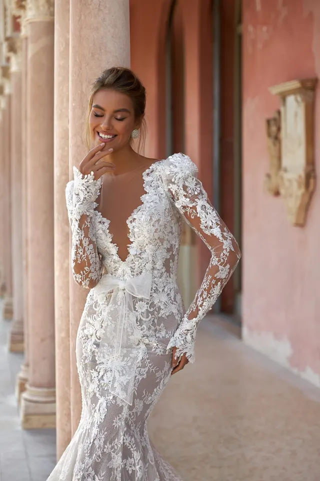 Vestido de novia Heidi de oksanamukha