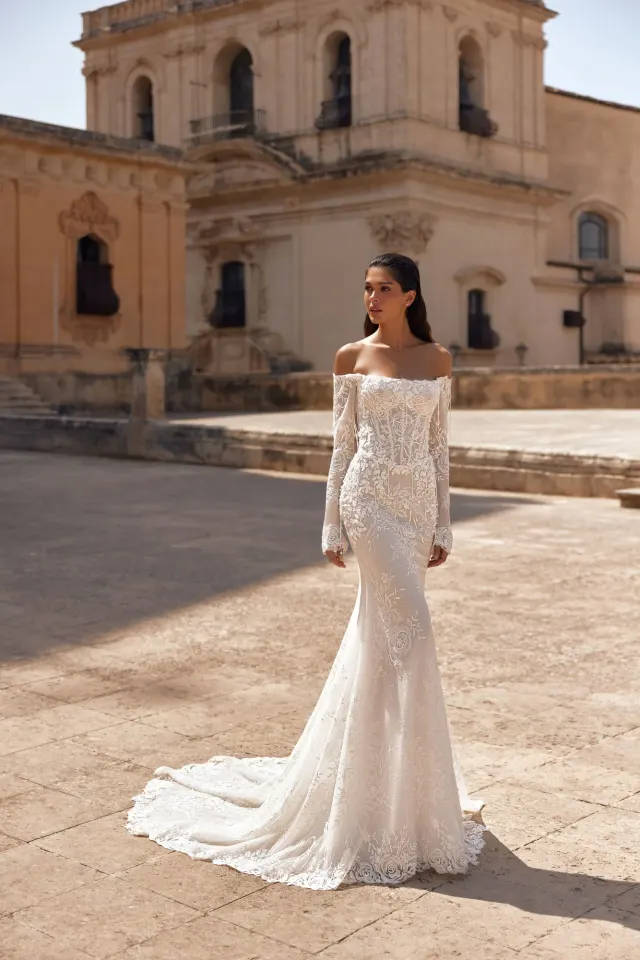 Vestido de novia Ravaya de pollardi