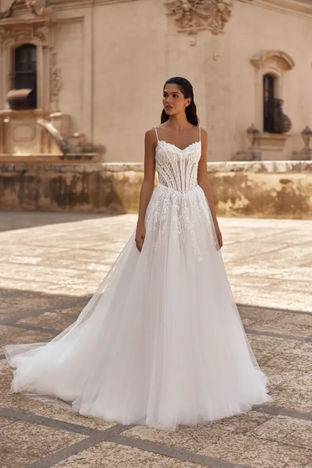 Vestido de novia Veya de pollardi