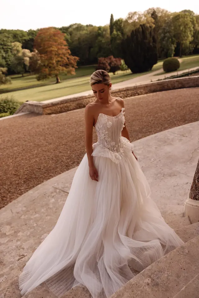 Vestido de novia Sanaz de tinavalerdi