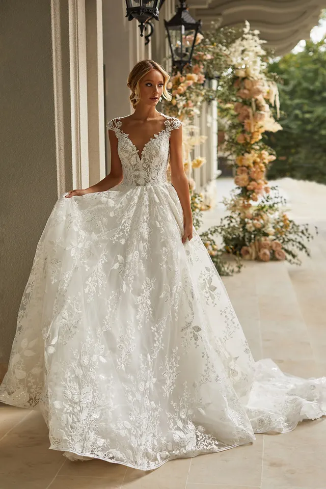 Vestido de novia Semmi de Katy Corso