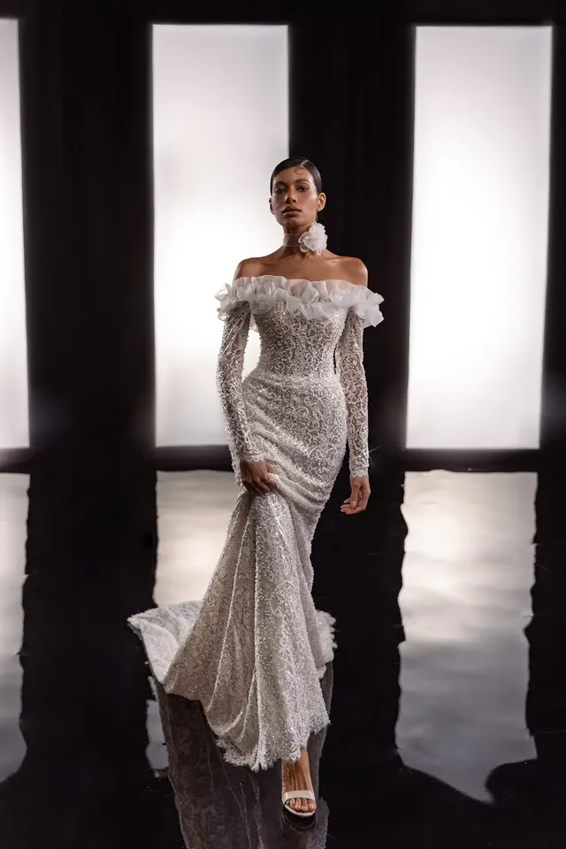 Vestido de novia Fabiana de tinavalerdi