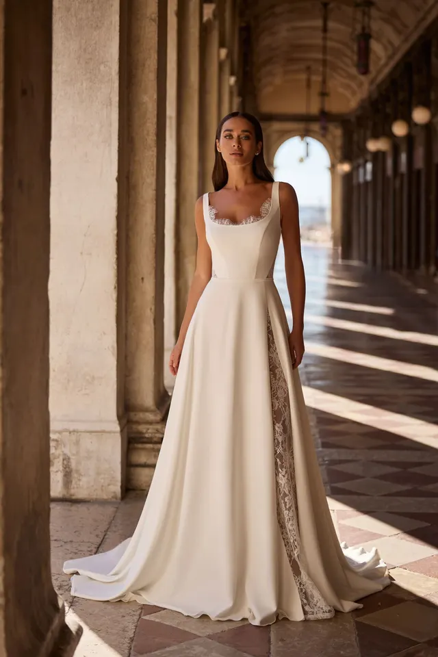 Vestido de novia Yandi de Lanesta