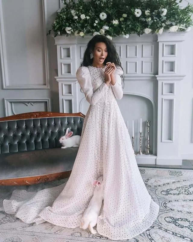 Vestido de novia Zavala de raraavis