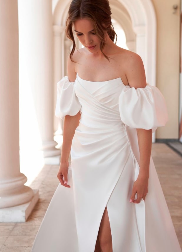 Vestido de novia Train Leila de gabbiano