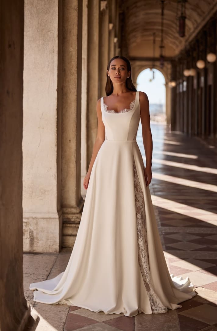 Vestido de novia Yandi de lanesta