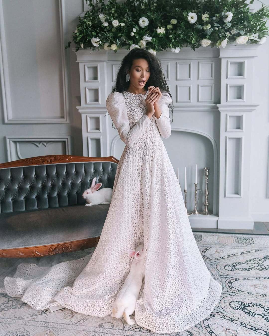 Vestido de novia Zavala de raraavis